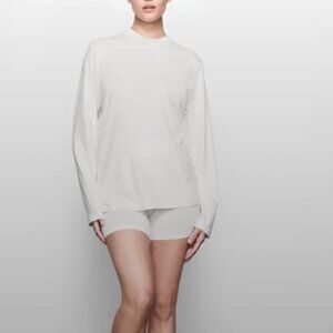 SKIMS boyfriend long sleeve